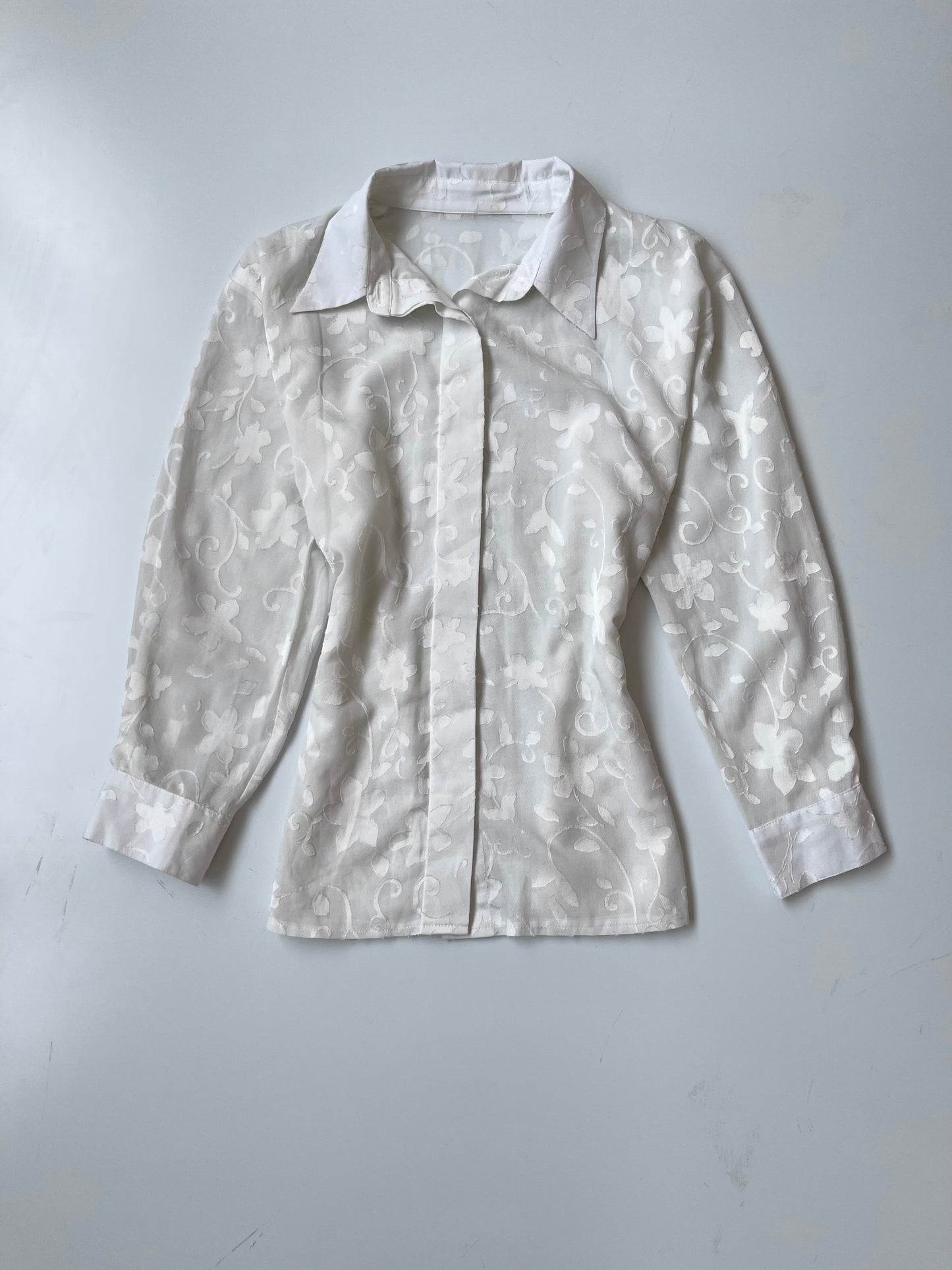 Vintage Sheer Shirt-Bust 46