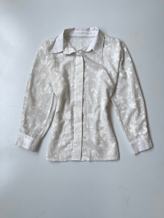 Vintage Sheer Shirt-Bust 46
