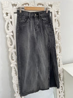Load image into Gallery viewer, Denim Skirt-Waist 24
