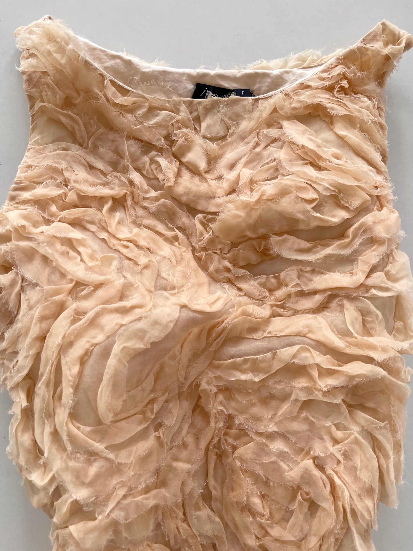 Iroo Textured Vintage Dress-Bust 34