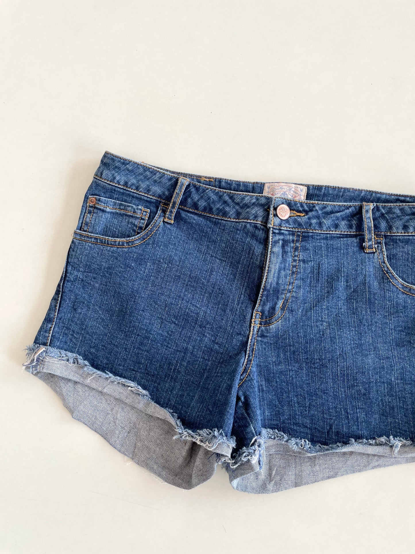 &Denim Shorts-Waist 32