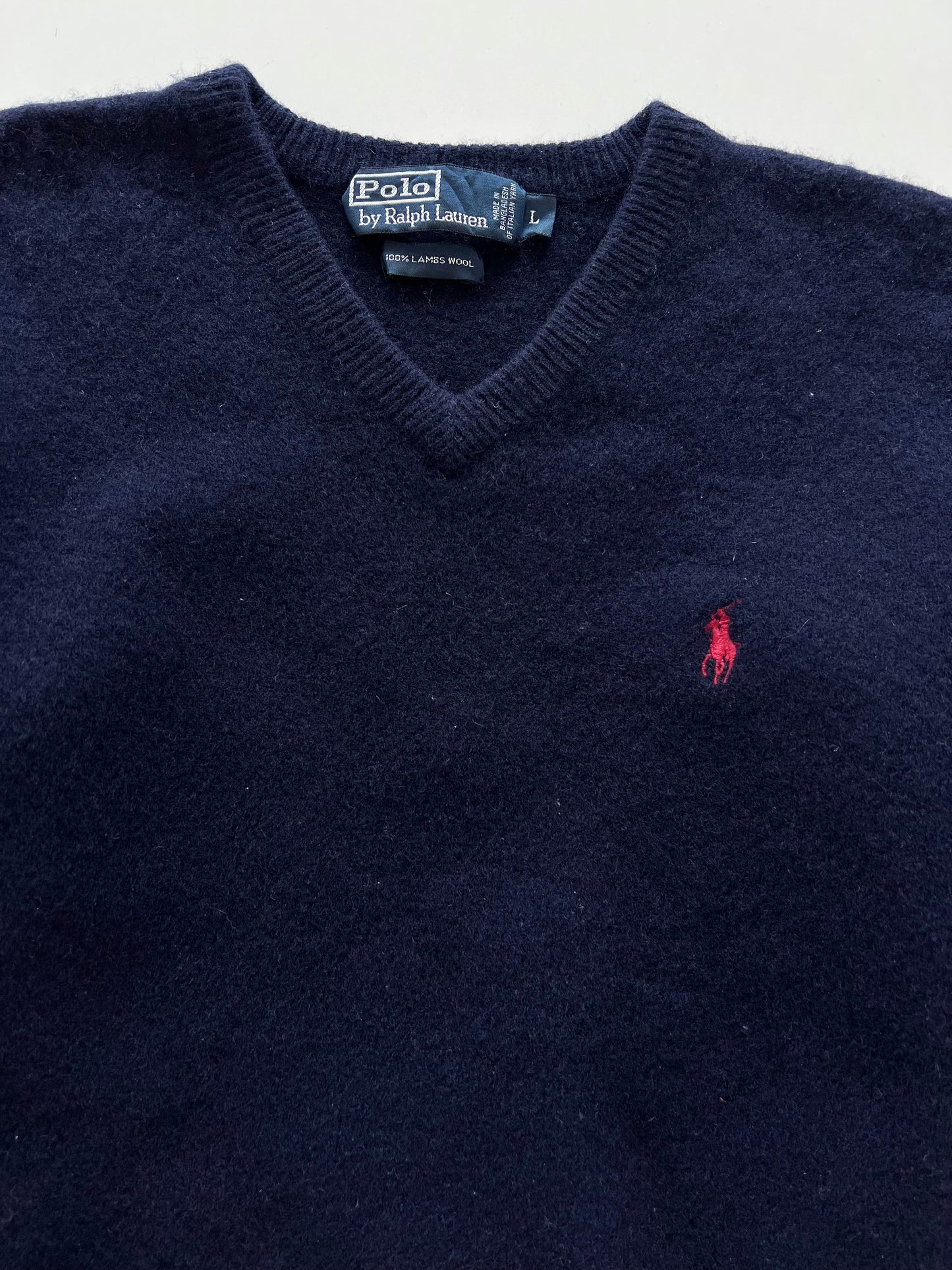 Ralph Lauren 100%Lambs Wool Vintage Sweater-Bust 40