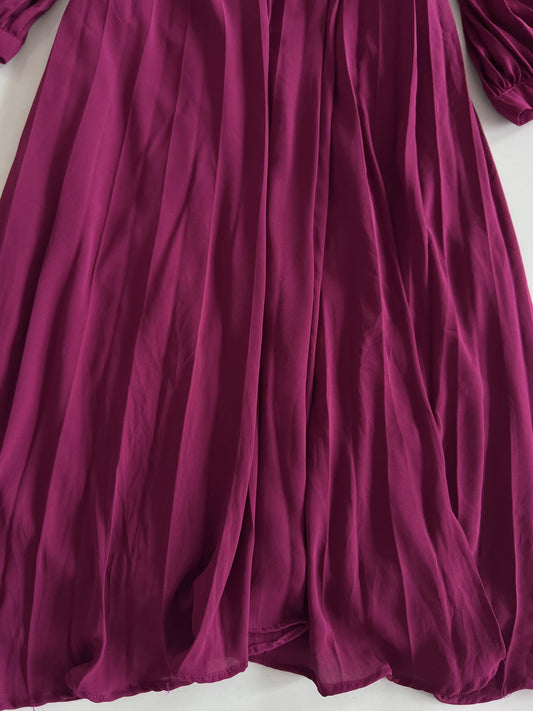 Myrang Wine Dress-Bust 40
