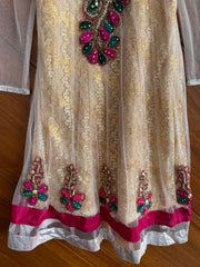 Hand Embroidered Kurta-Bust 32