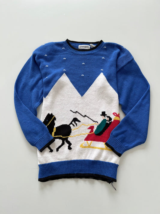 Landscape Christmas Sweater-Bust 42