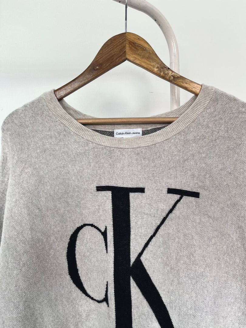 Vintage Calvin Klein Baggy Sweater-Chest 44