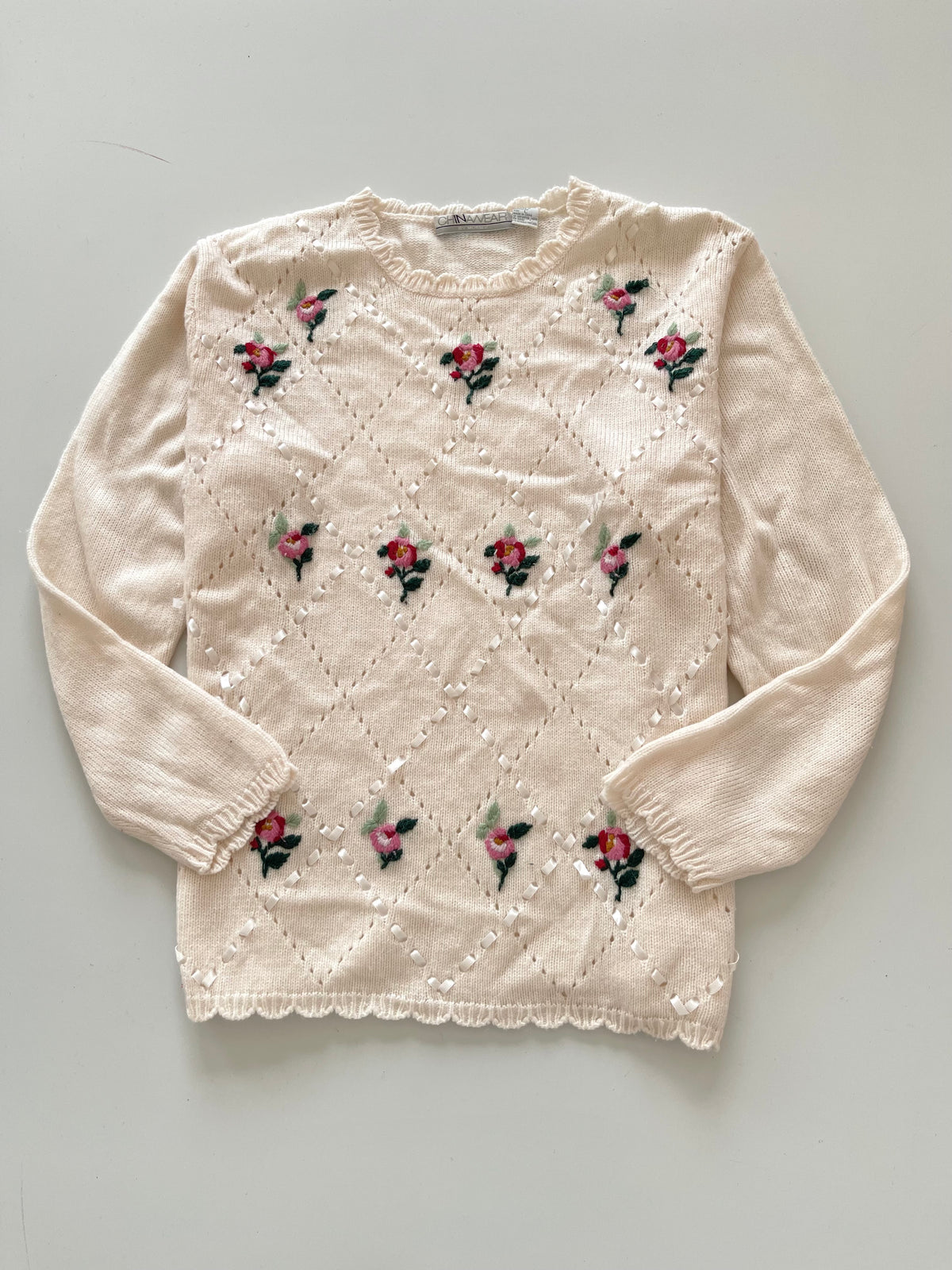 Morsly Embroidered Sweater-Bust 46