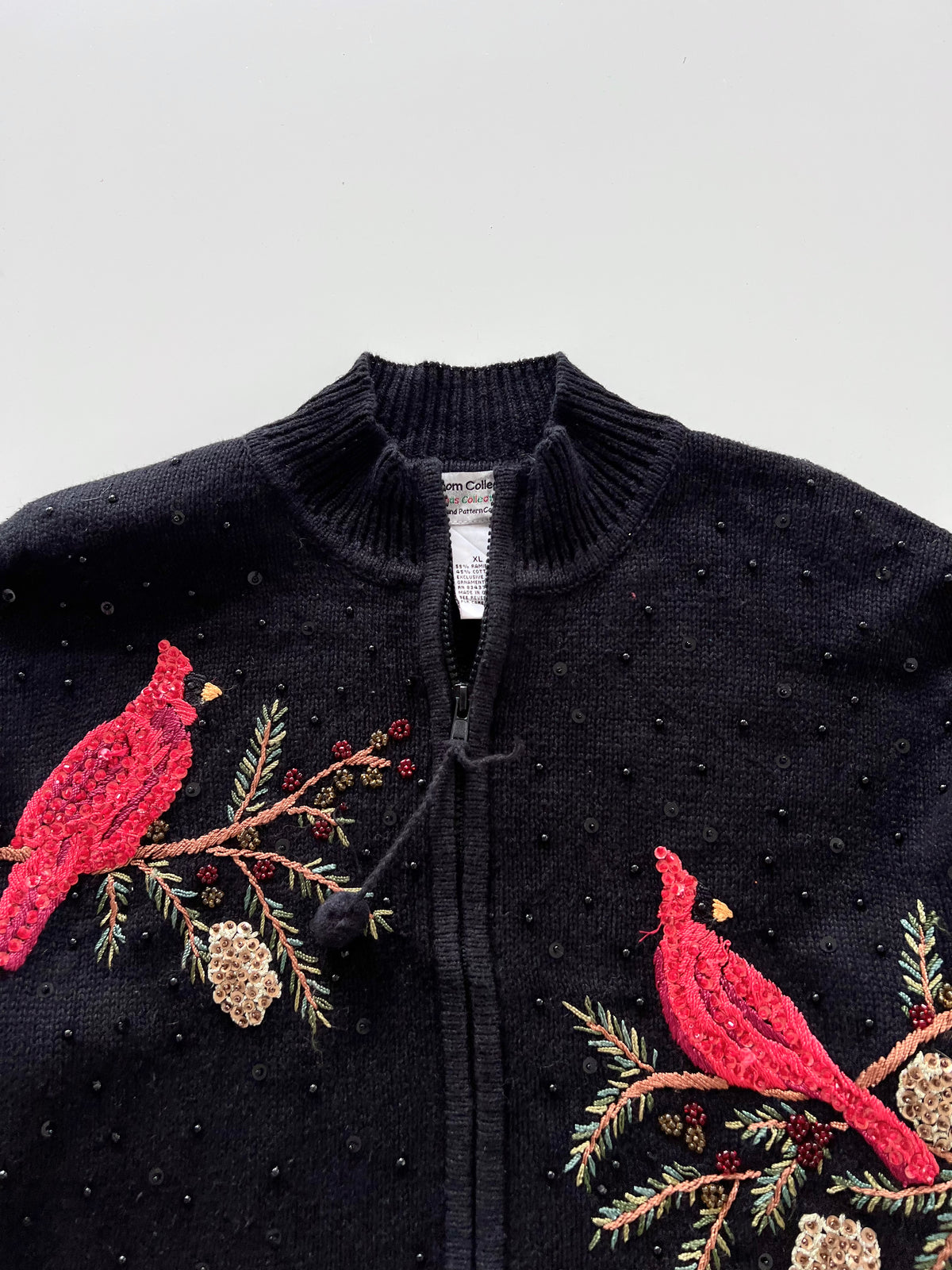 Heirloom Collectibles Embroidered Sweater-Bust 50