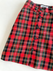Checkered Skirt-Waist 26