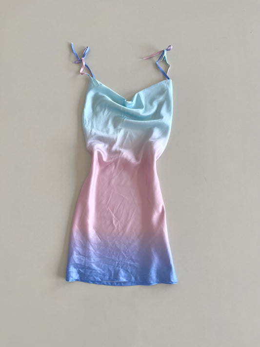 Cowl Neck Slip Dress-Bust 32 to 34