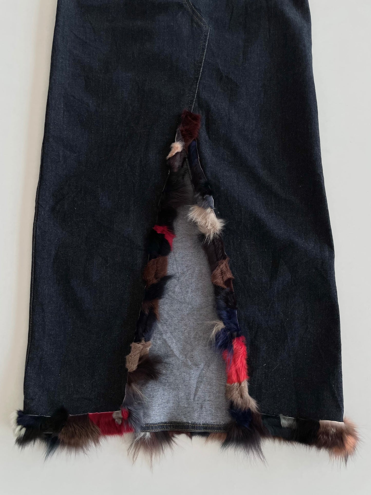 Vintage Denim Skirt-Waist 28