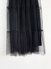 Black Tulle Skirt-Waist 32 to 36
