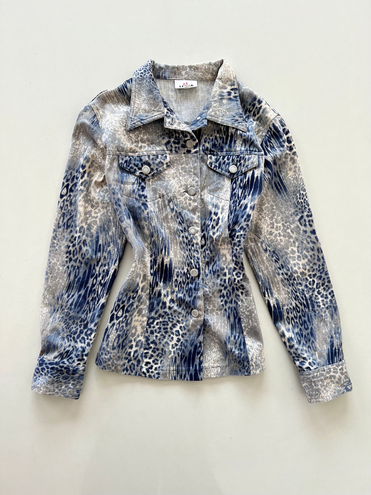 Linea Vintage Denim Jacket-Bust 40