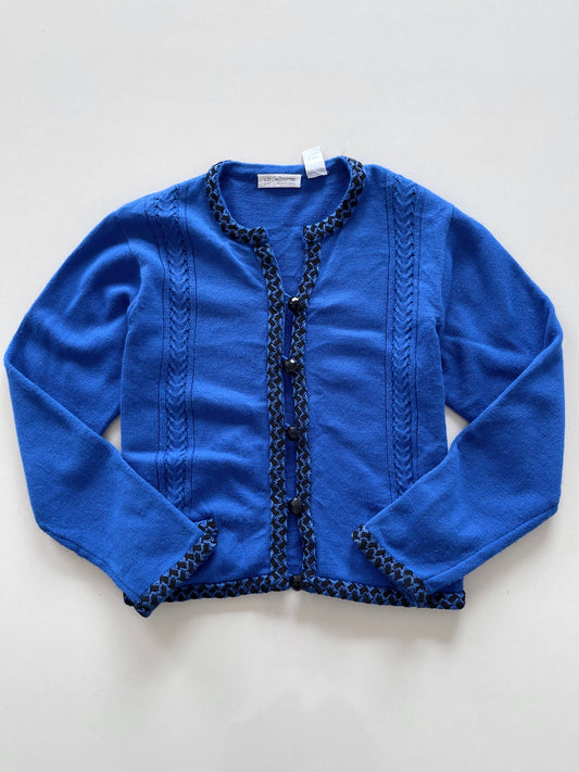 Liz Cliborne Embroidered Sweater-Bust 44