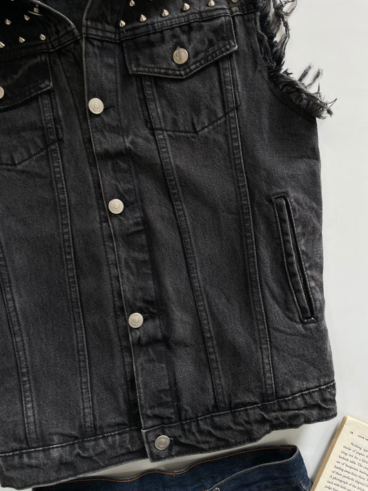 Denim Vest-Bust 38