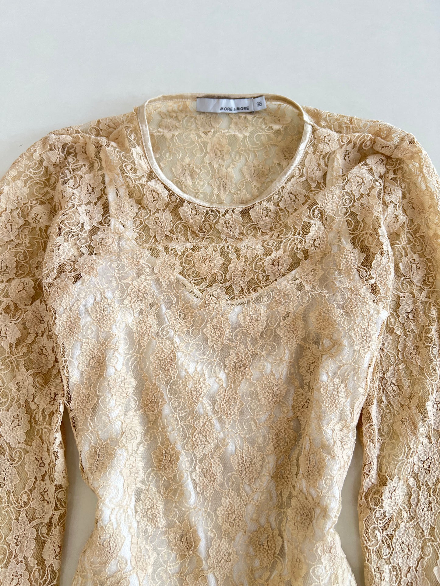 More & More Lace Top-Bust 34
