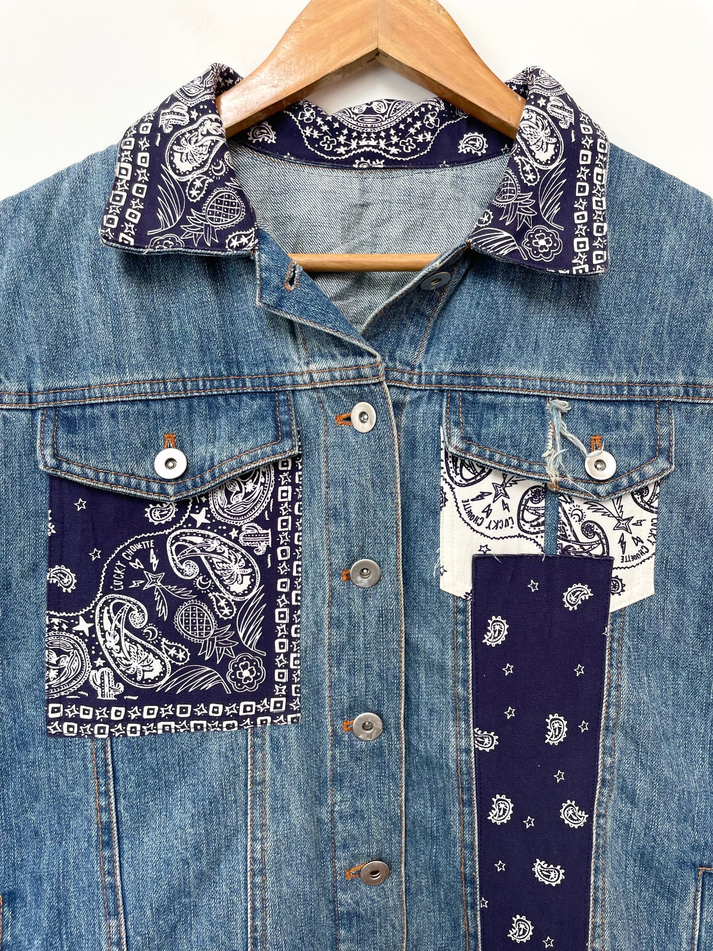 Denim Vest-Bust 42