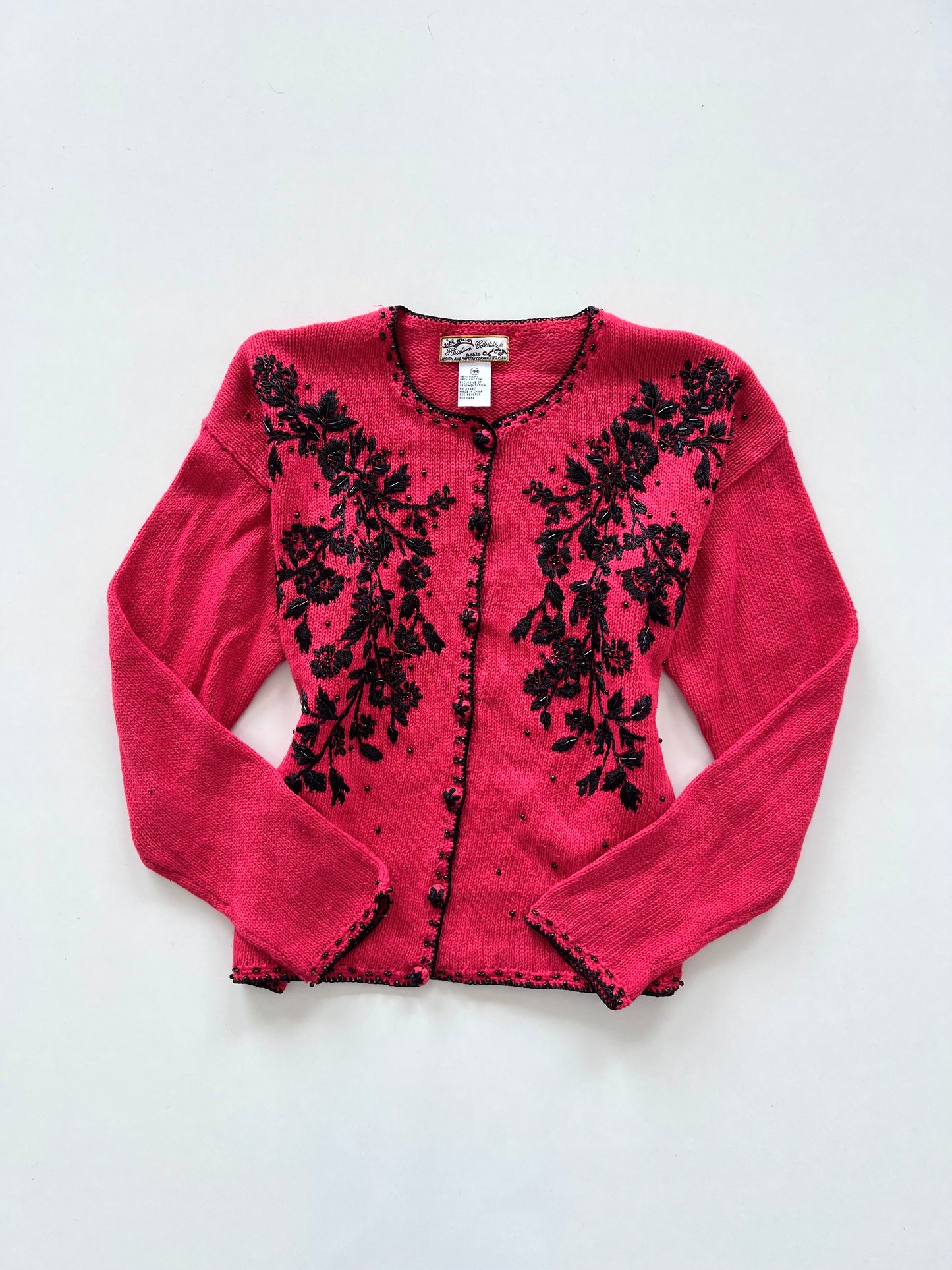 Heirloom Embroidered Sweater-Bust 38