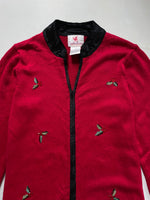 Load image into Gallery viewer, Quacker Factory Embroidered Sweater-Bust 40