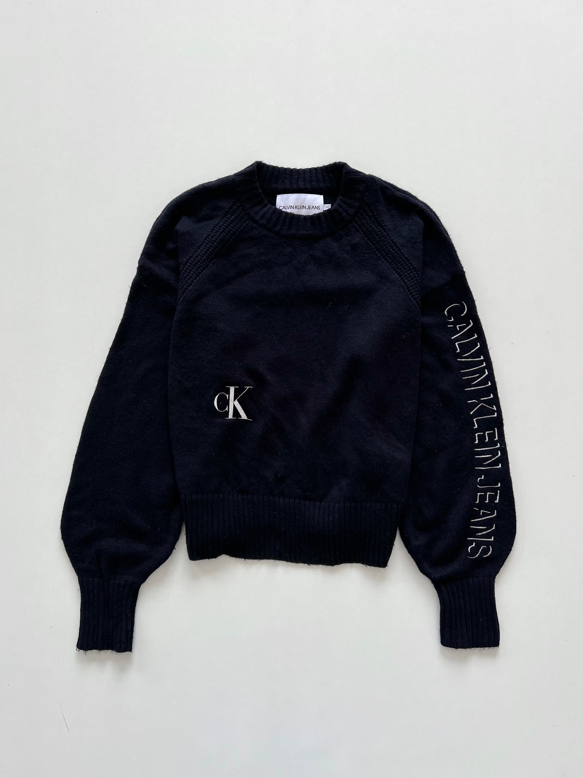 Calvin Klein Wool Blend Vintage Sweater-Bust 44