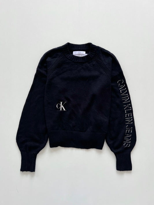 Calvin Klein Wool Blend Vintage Sweater-Bust 44