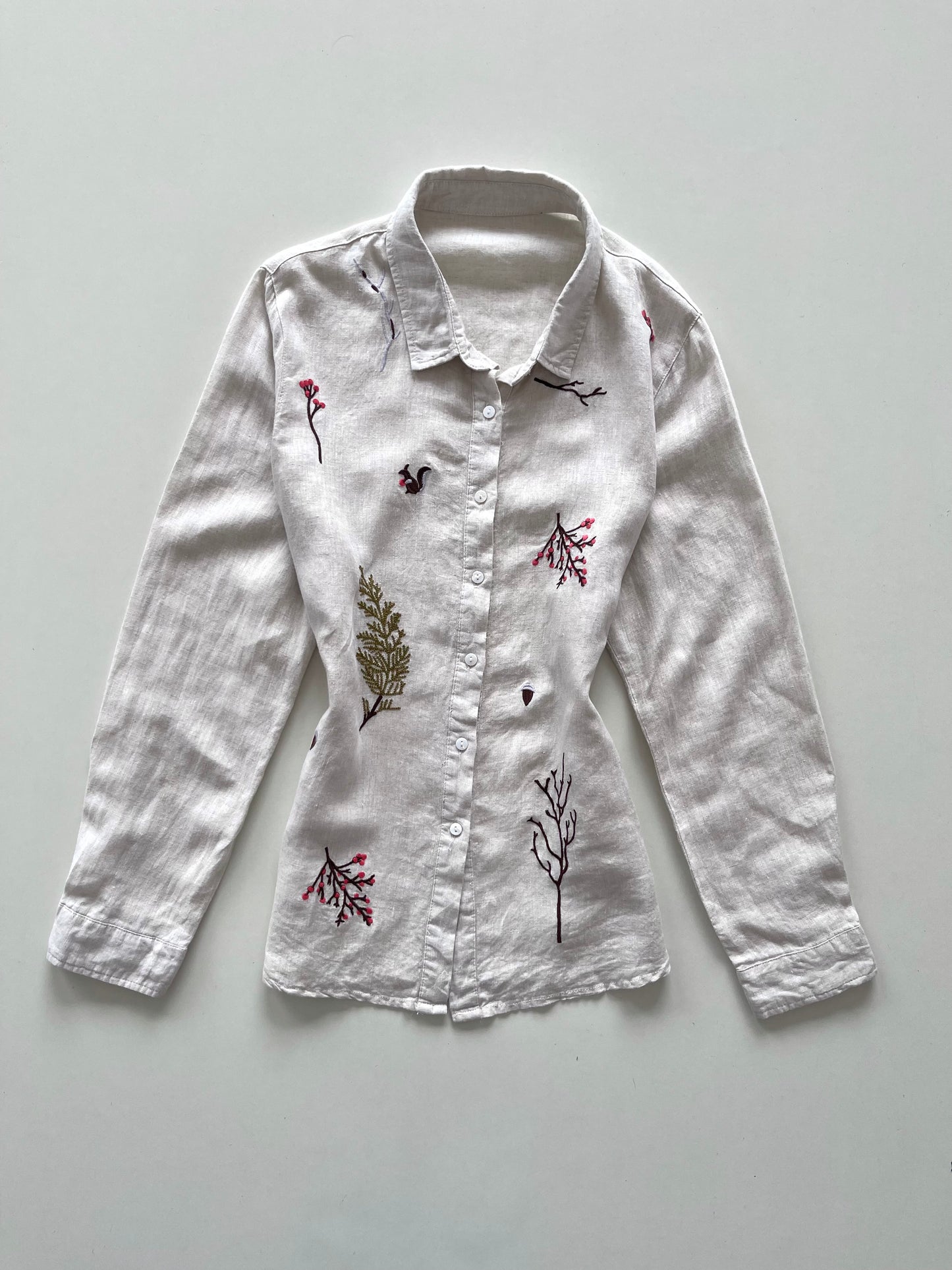 ID Embroidered Shirt-Bust 40