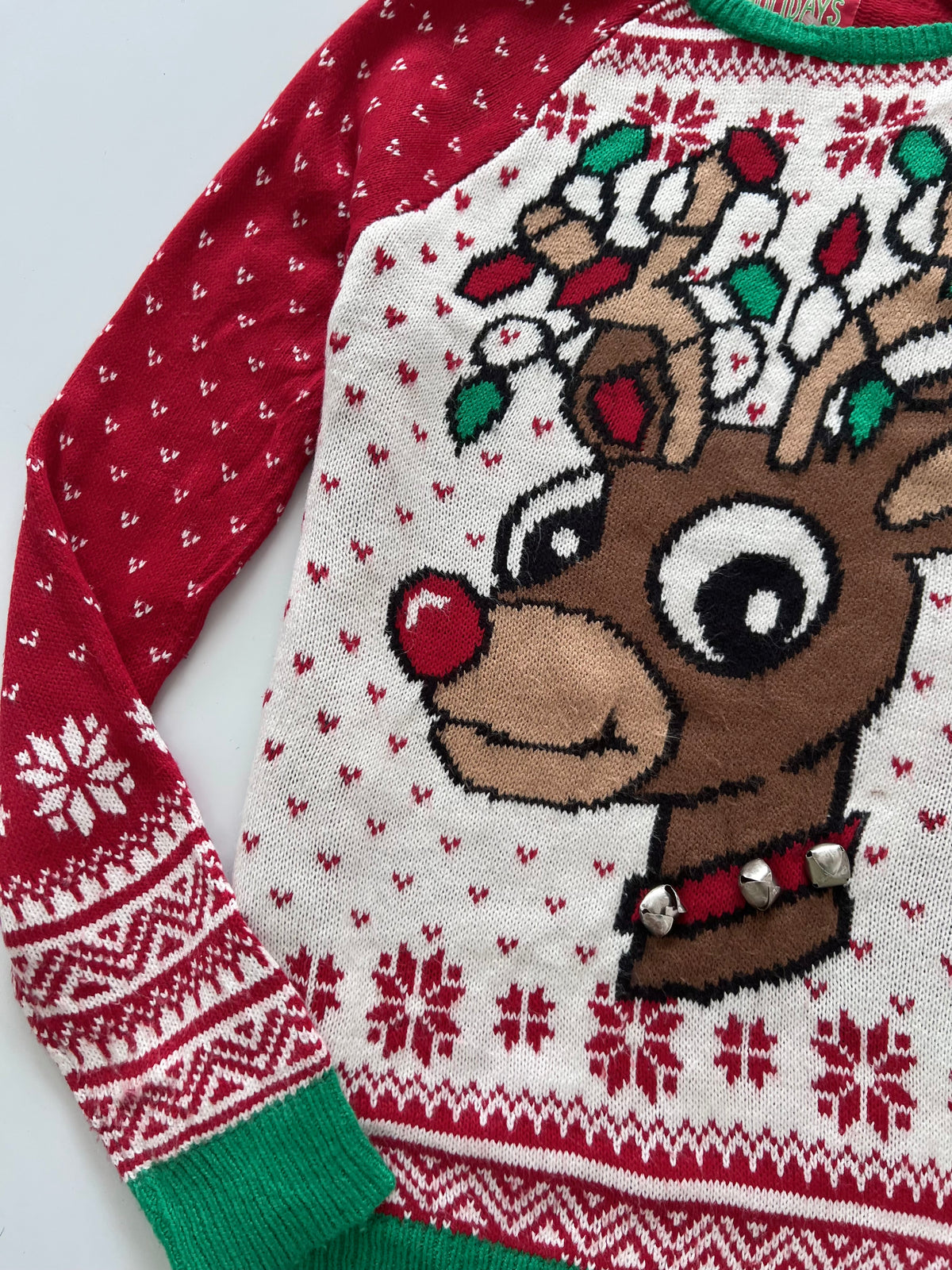 Happy Holidays Pinterest Christmas Sweater-Bust 40