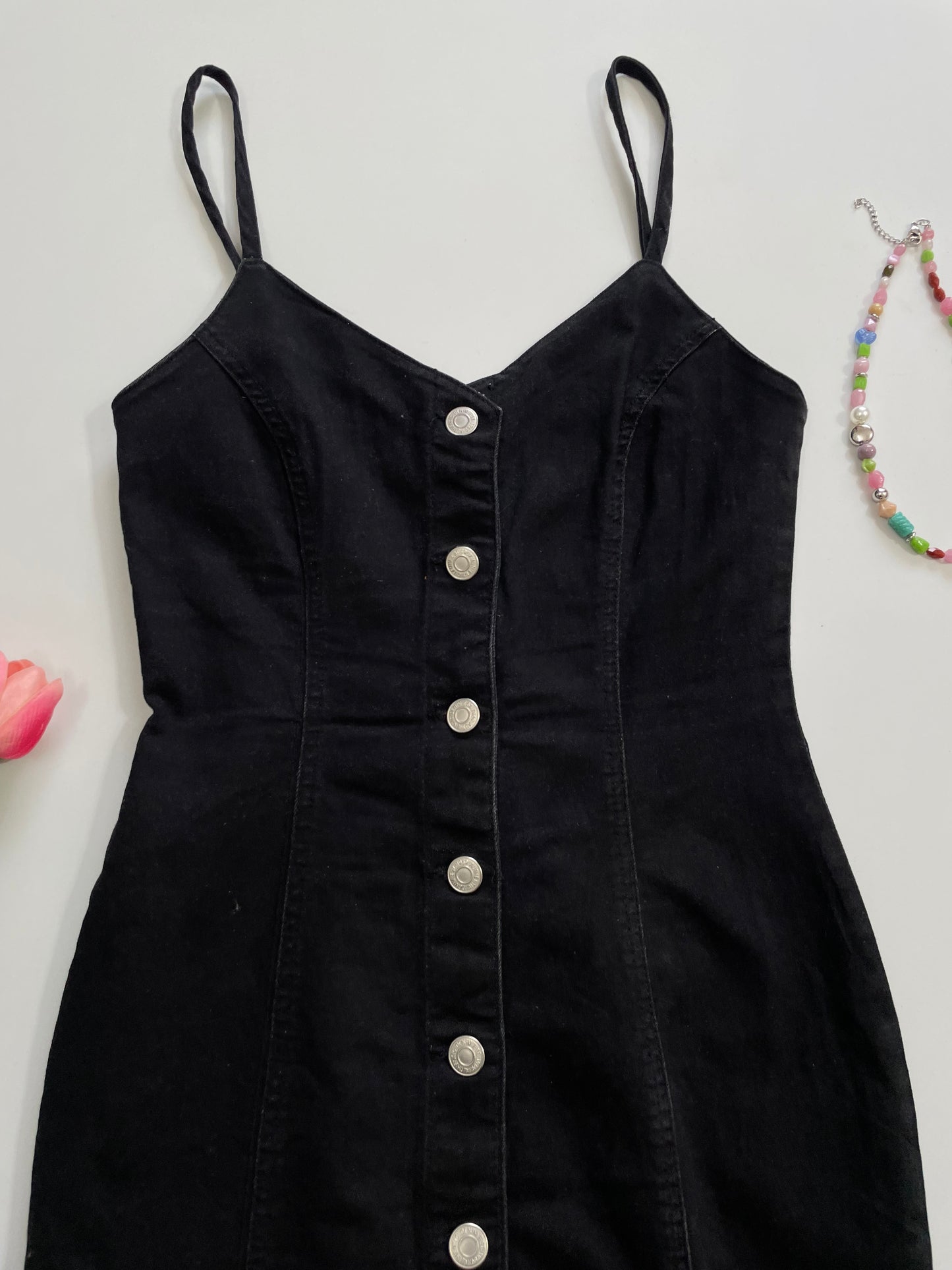 New Look Denim Dress-Bust 30