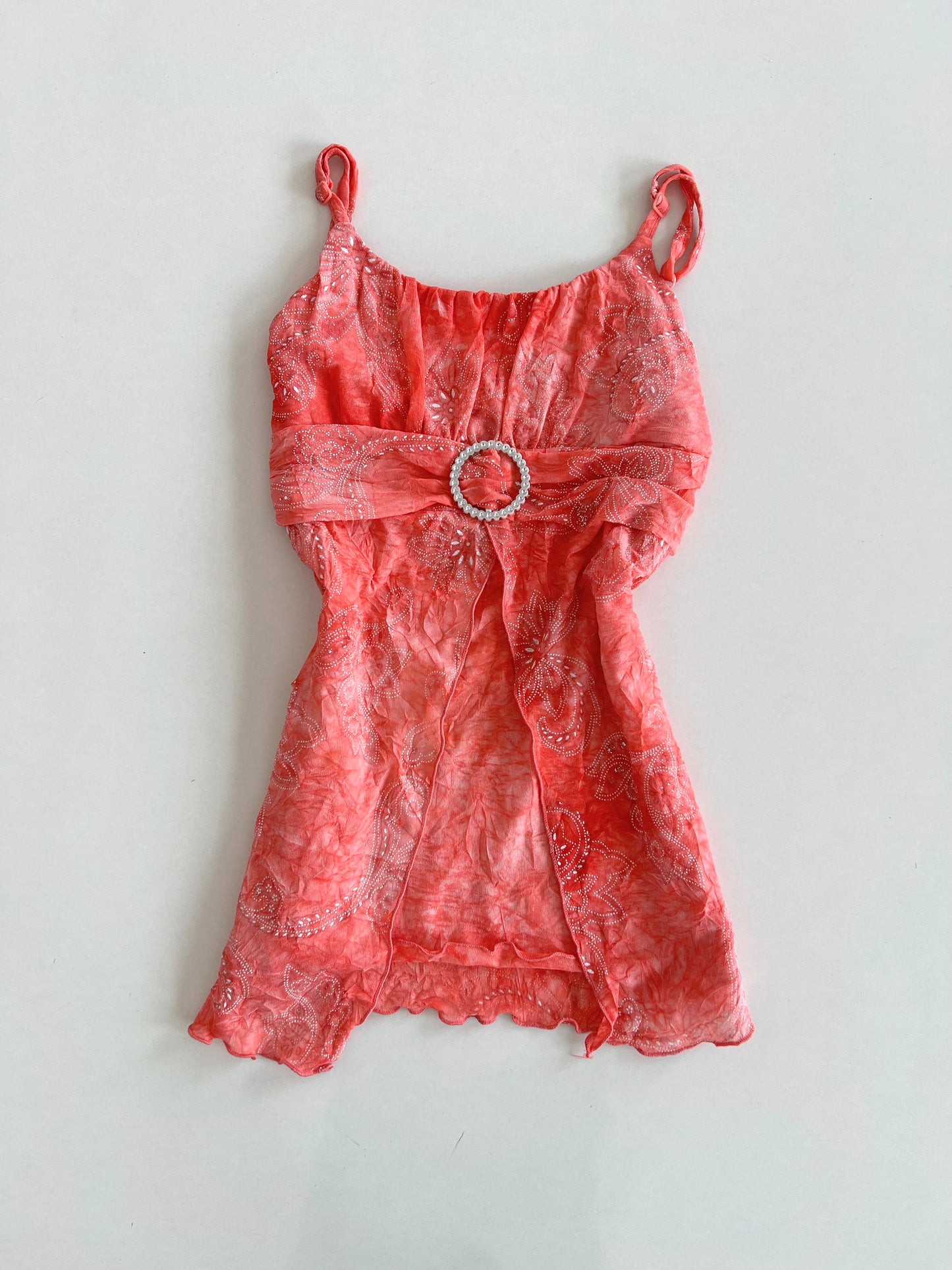 Y2k Top With Adjustable Straps-Bust 30 to 32