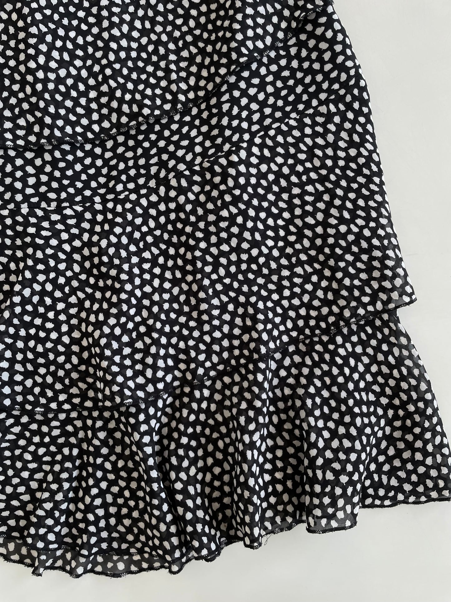 Polka Dot Ruffle Skirt-Waist 26 to 28