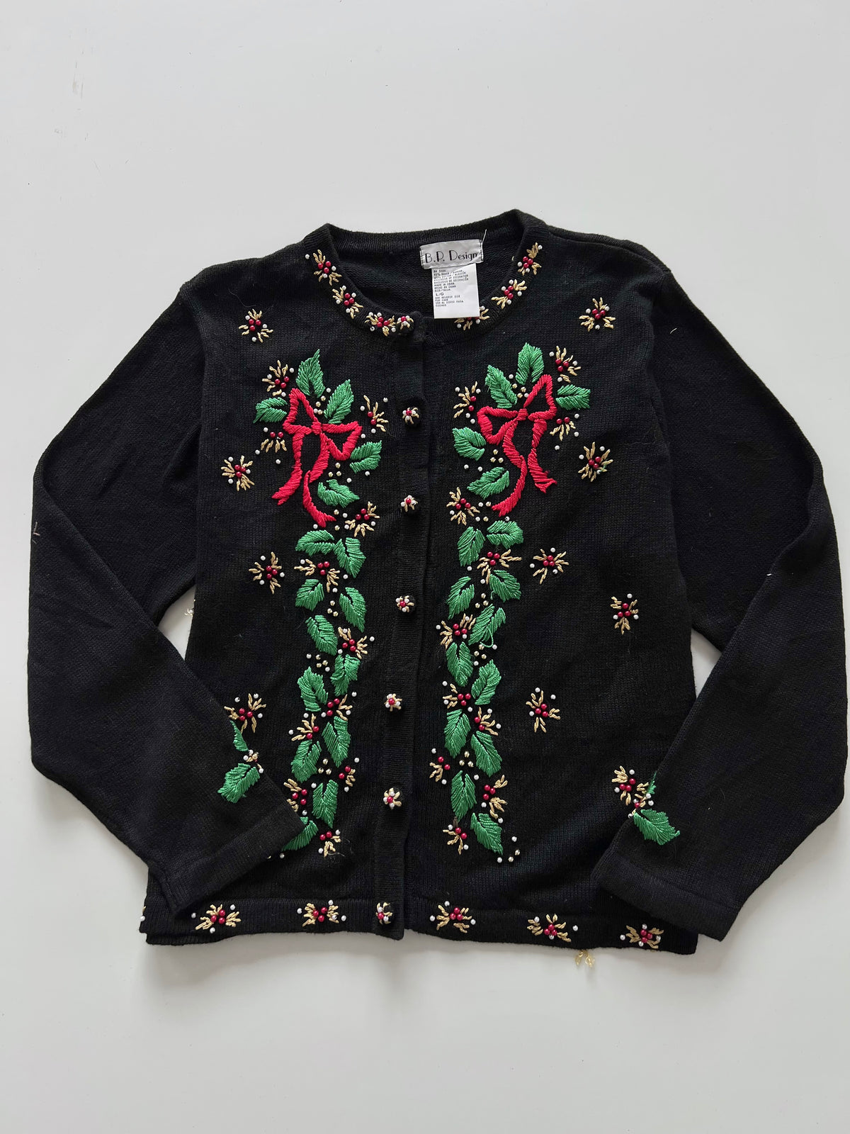 BP Design Embroidered Sweater-Bust 46