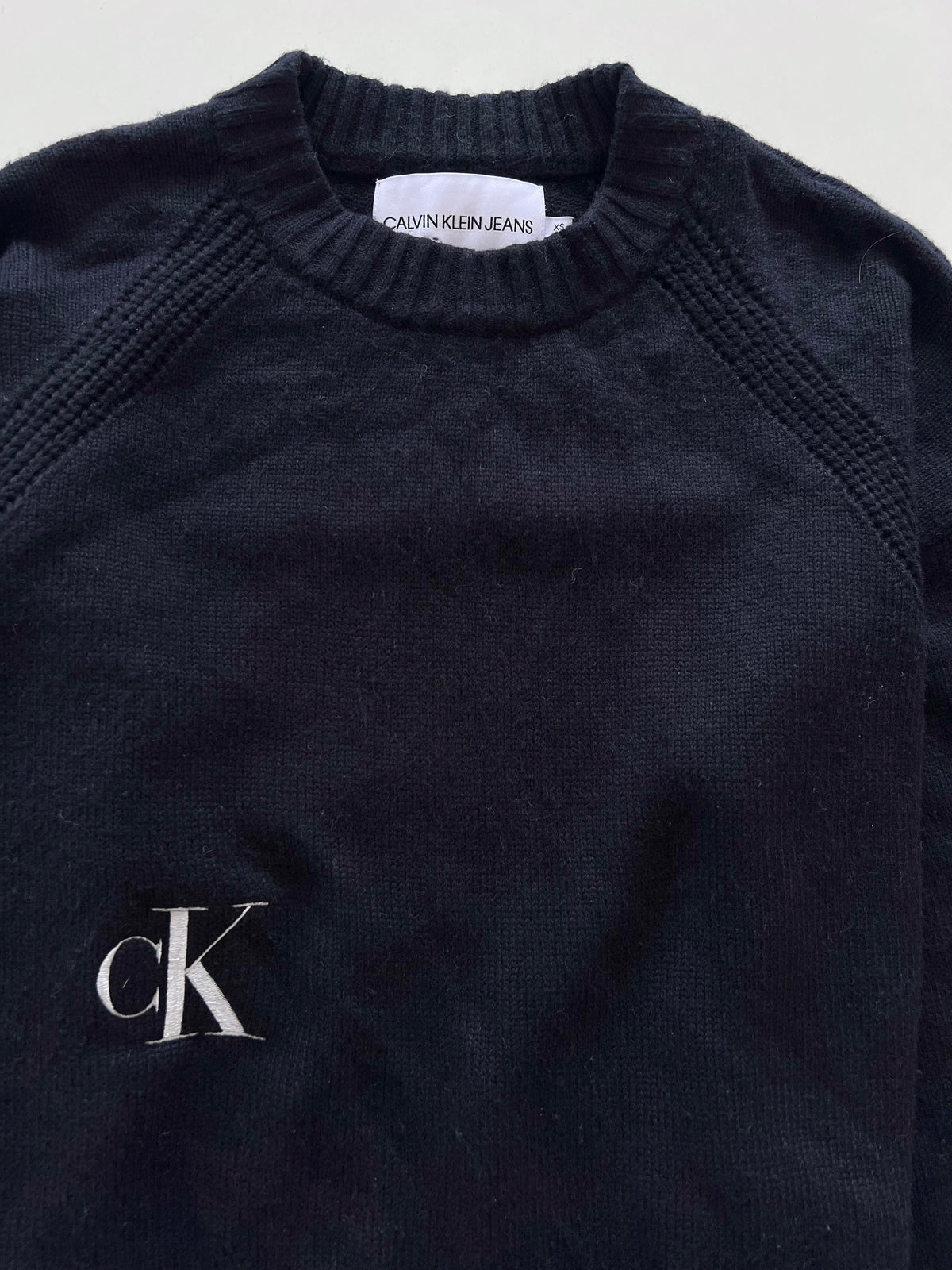 Calvin Klein Wool Blend Vintage Sweater-Bust 44