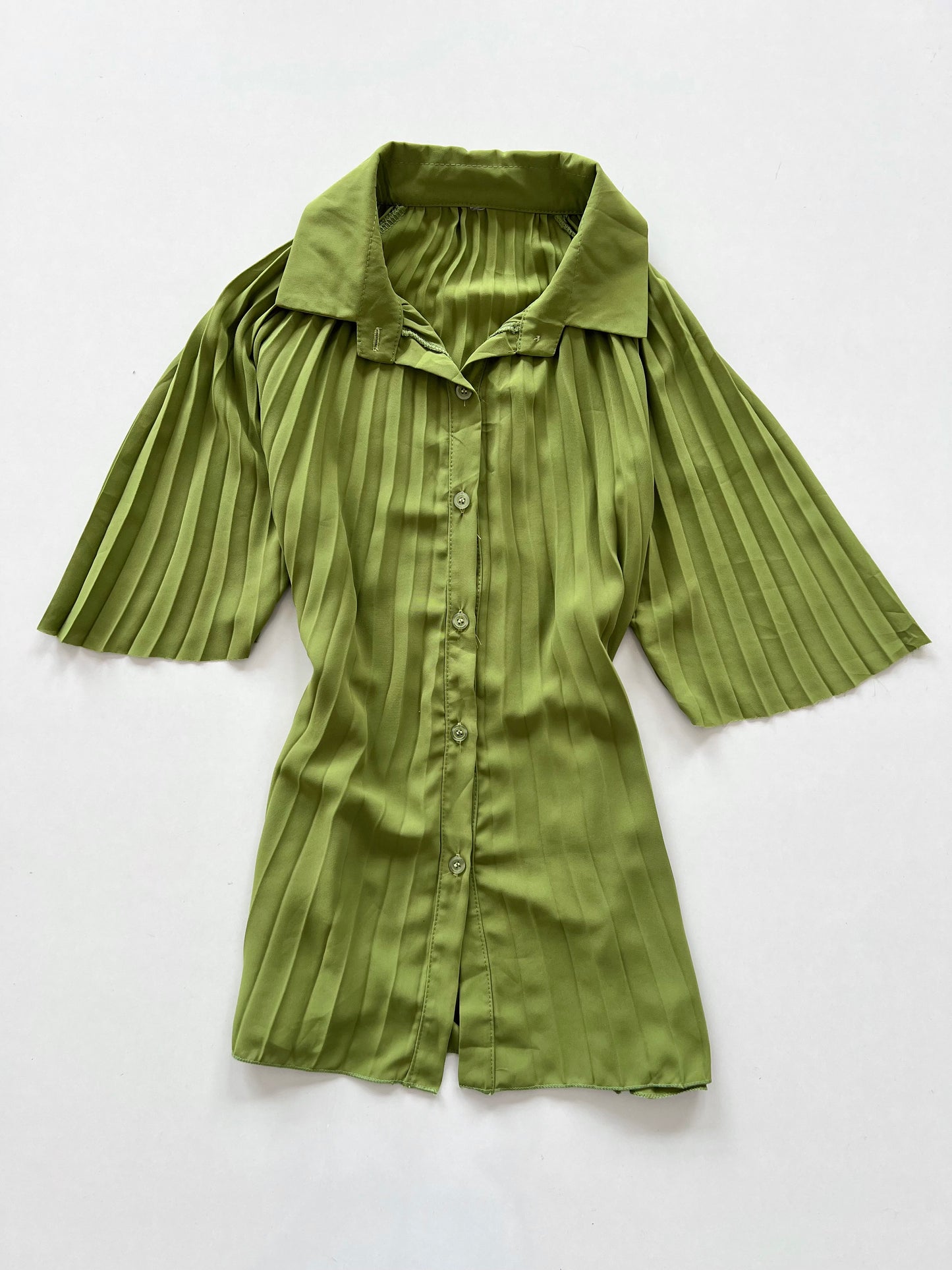 Pleated Vintage Shirt-Bust 40 to 42