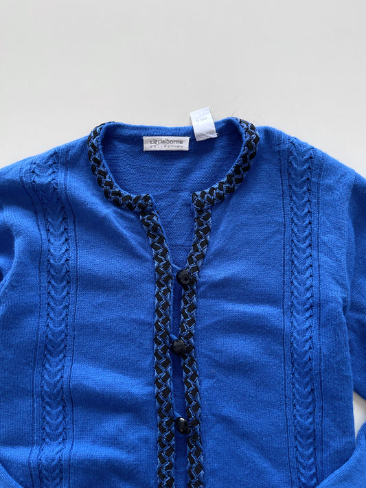 Liz Cliborne Embroidered Sweater-Bust 44