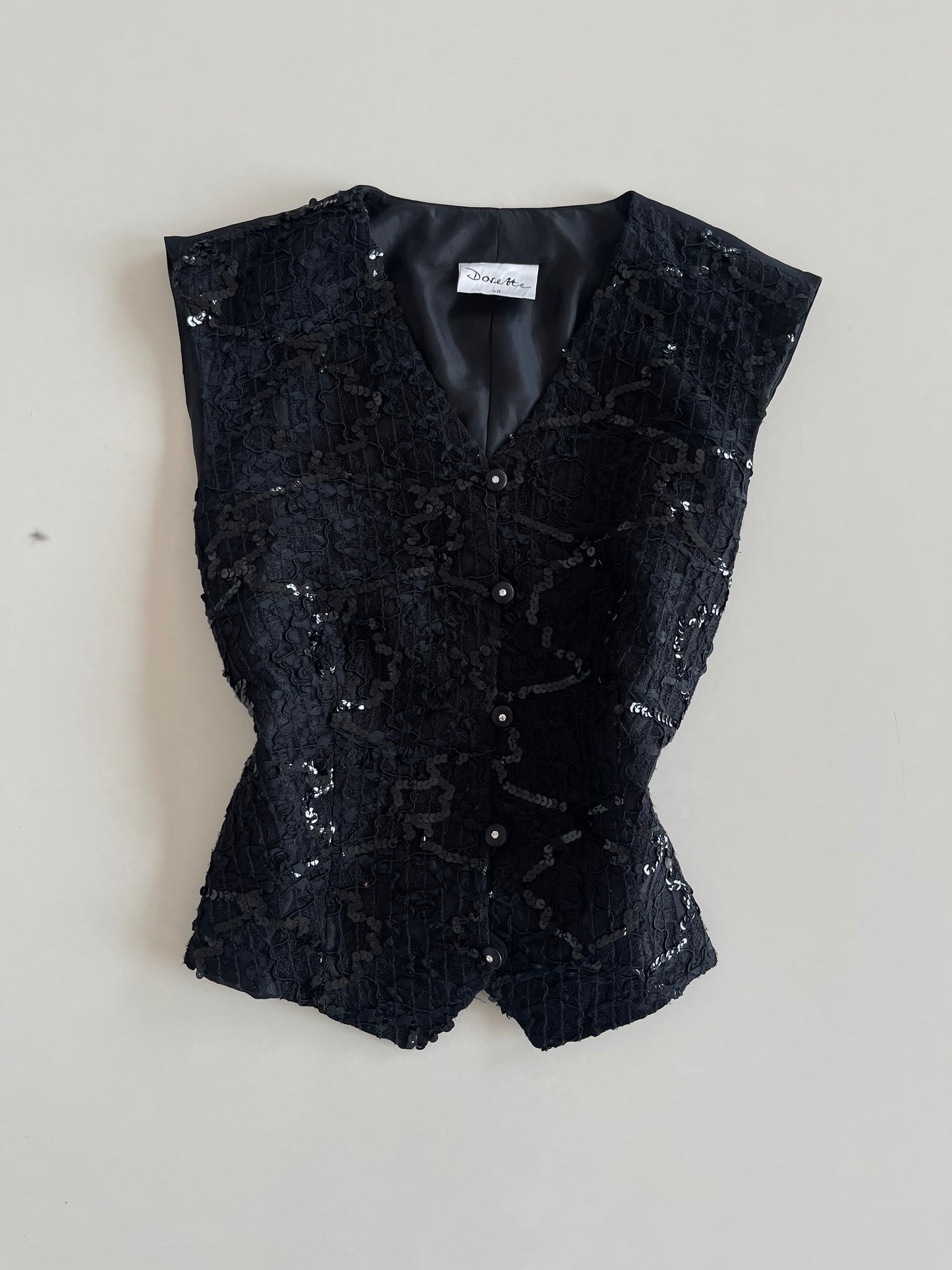 Dorette Vintage Waistcoat -Bust 38