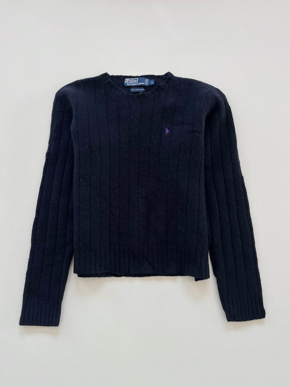Ralph Lauren 100% Lambs Wool Vintage Sweater-Bust 48