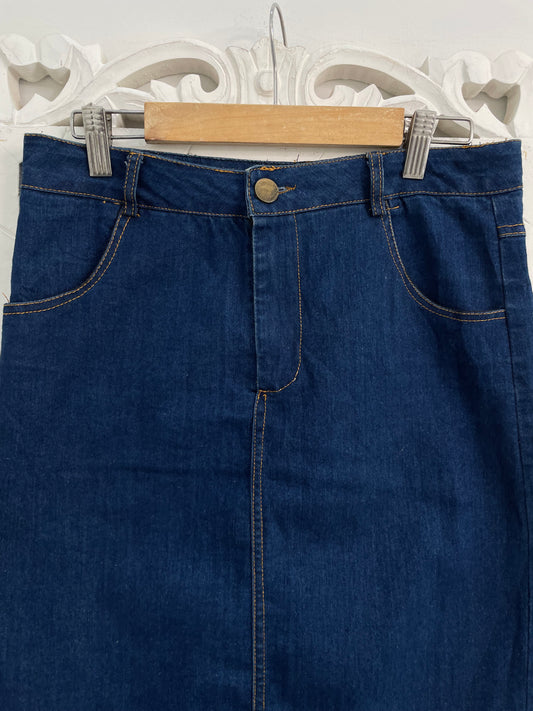 Denim Skirt-Waist 30