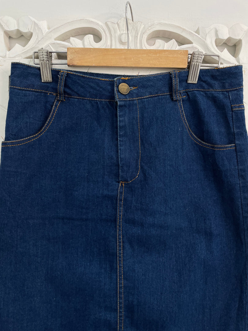 Denim Skirt-Waist 30