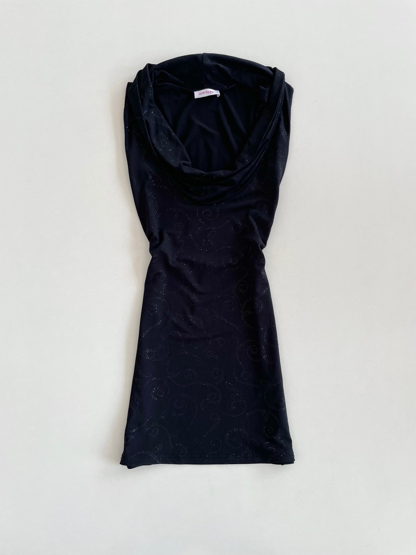 Orsay Shimmer Cowl Neck Top-Bust 34 to 36
