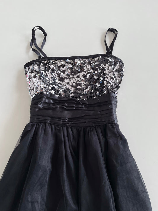 Sequin Vintage Dress-Bust 30