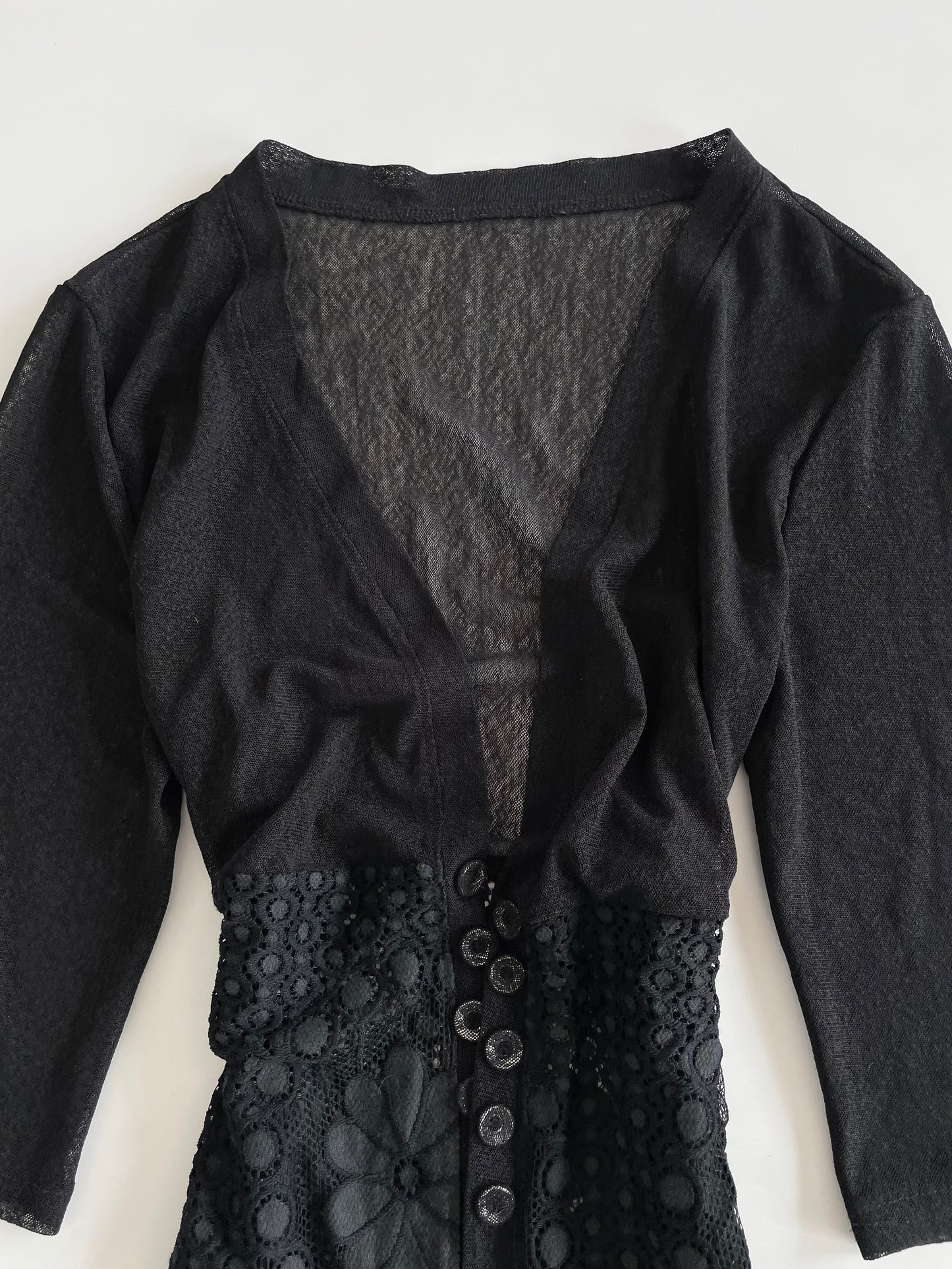 Lacy Sheer Shrug - Bust 32 to 34