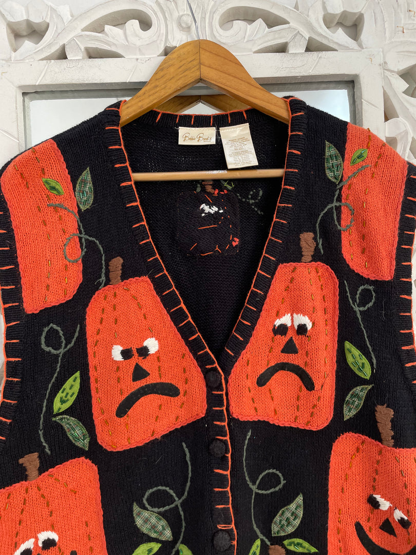 Bobbie Brooks Christmas Sweater Vest-Bust 46