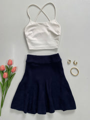 Blue Skirt - Waist 30 to 34