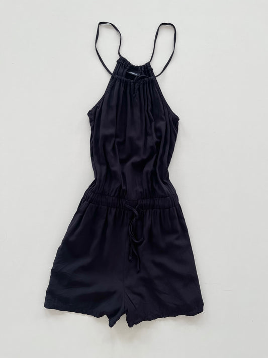 Solid Black Romper-Bust 34