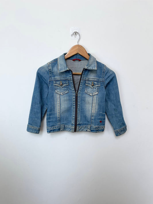 Denim Vest-Bust 28