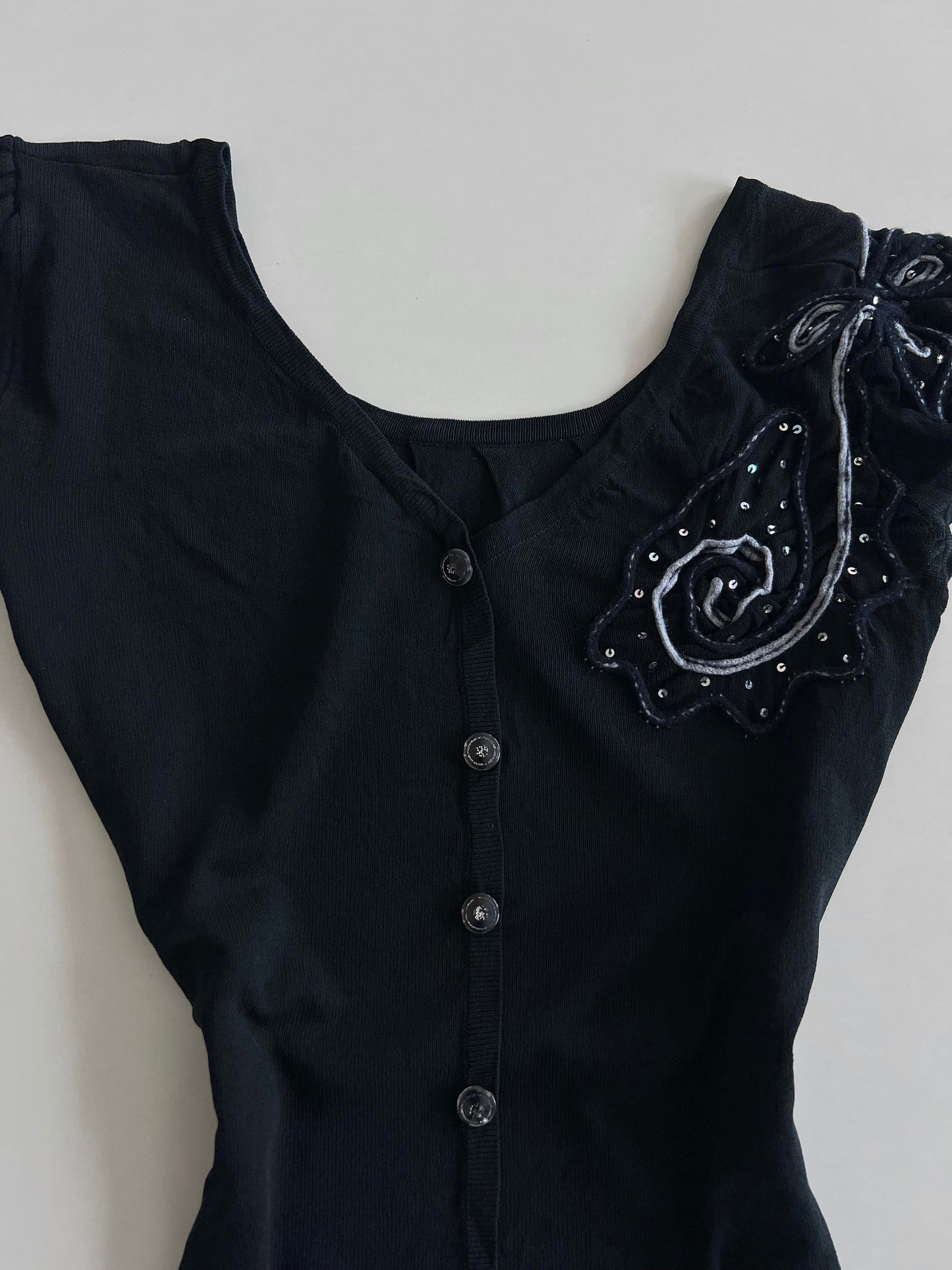 Vintage Embroidered Top-Bust 34 to 38