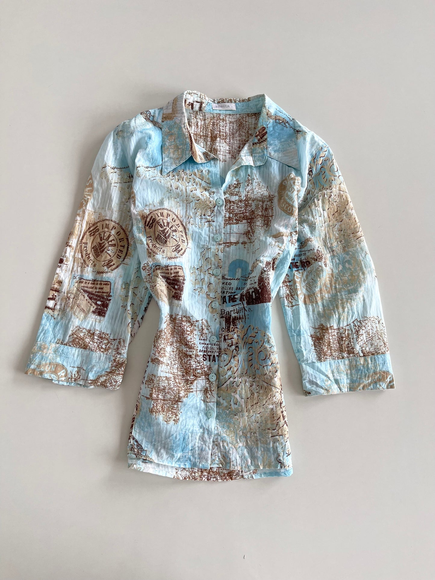 Bonita Vintage Shirt -Bust 44