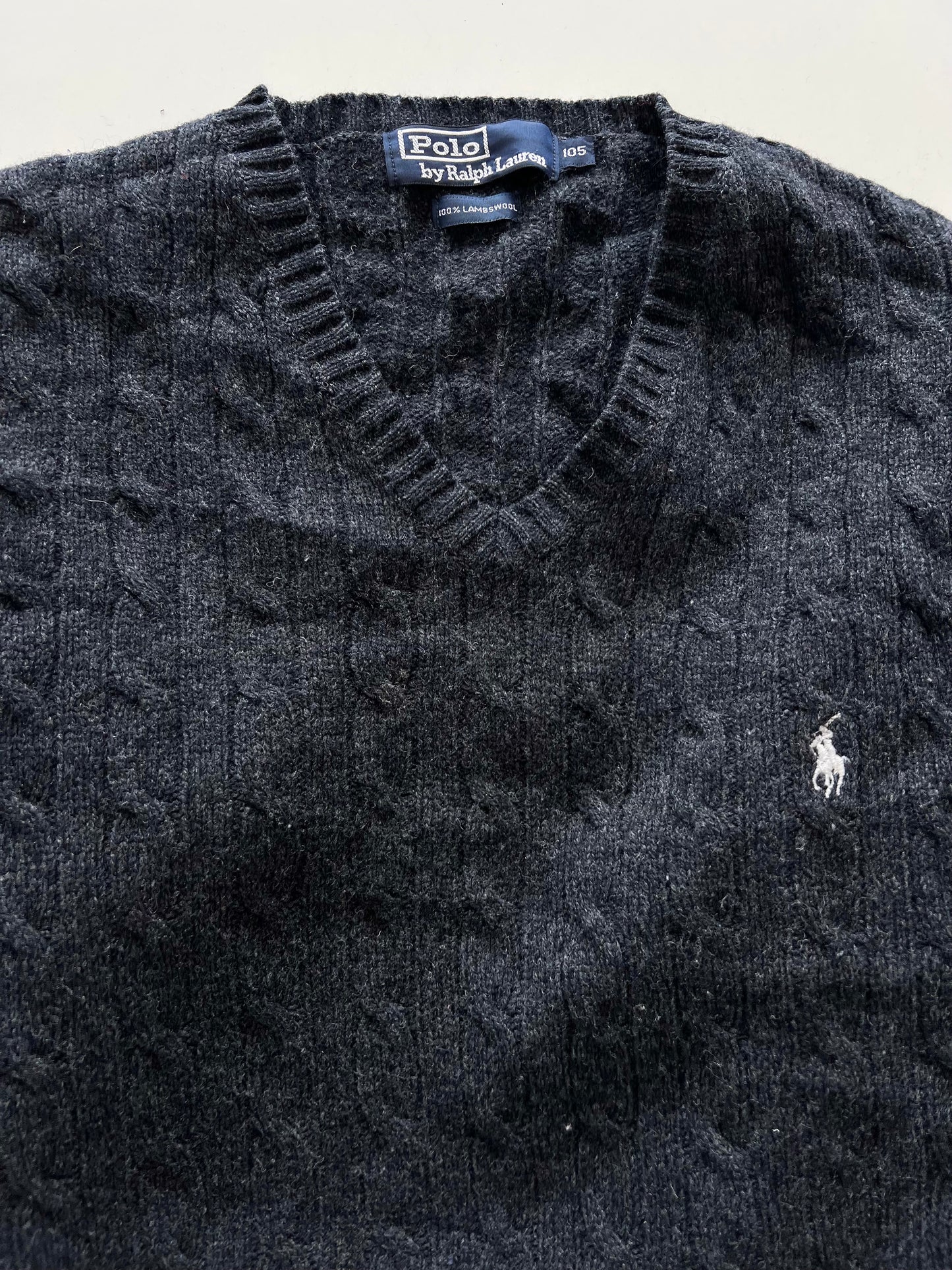 Ralph Lauren 100% LambsWool Vintage Sweater-Bust 48