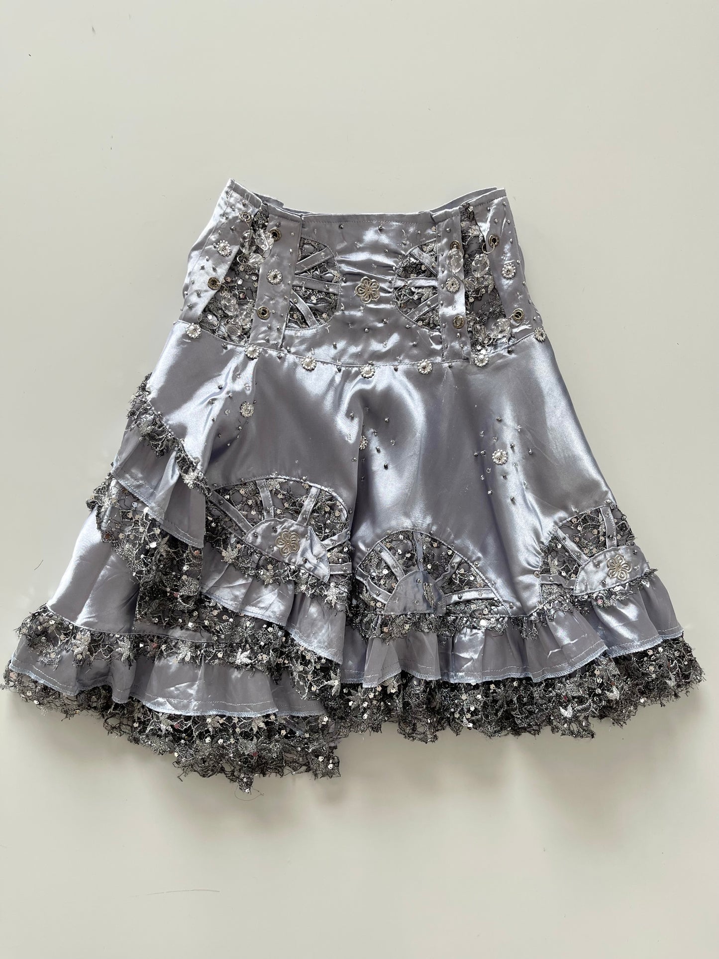 Vintage Embroidered Skirt-Waist 30