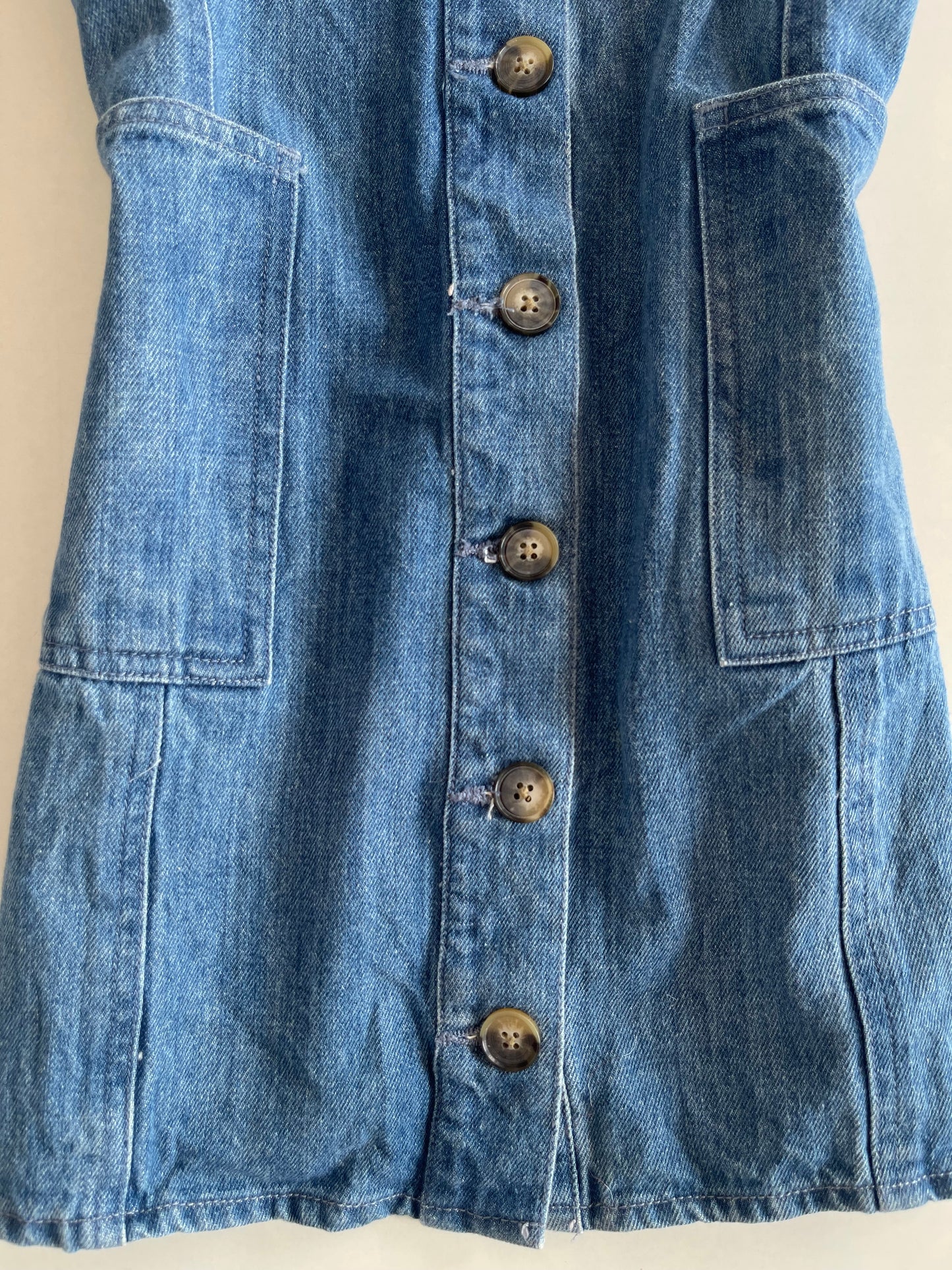 Petites Denim Dress-Bust 32